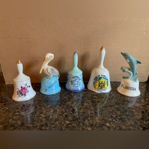 10 Souvenir Bells - Collectable Bells